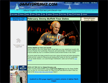 Tablet Screenshot of jimmydreamz.com